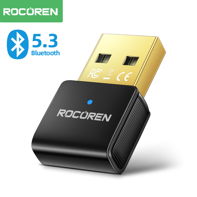 Mini Wireless Mouse - ROCOREN USB Mini Bluetooth adapter 5.3