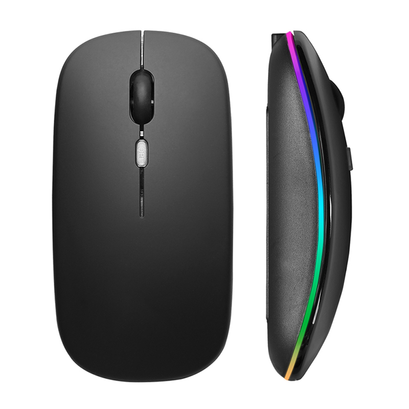 Laptop External Accessories - Mysz bezprzewodowa RGB, ładowalna, USB 2.4GHz,