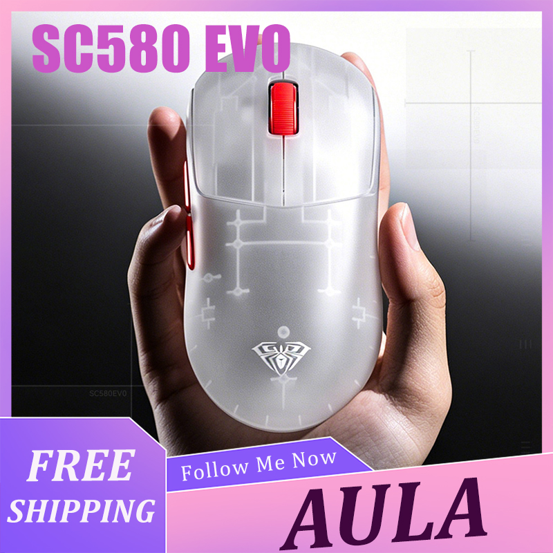 Laptop External Accessories - Mysz AULA SC580 EVO Lekka Bezprzewodowa
