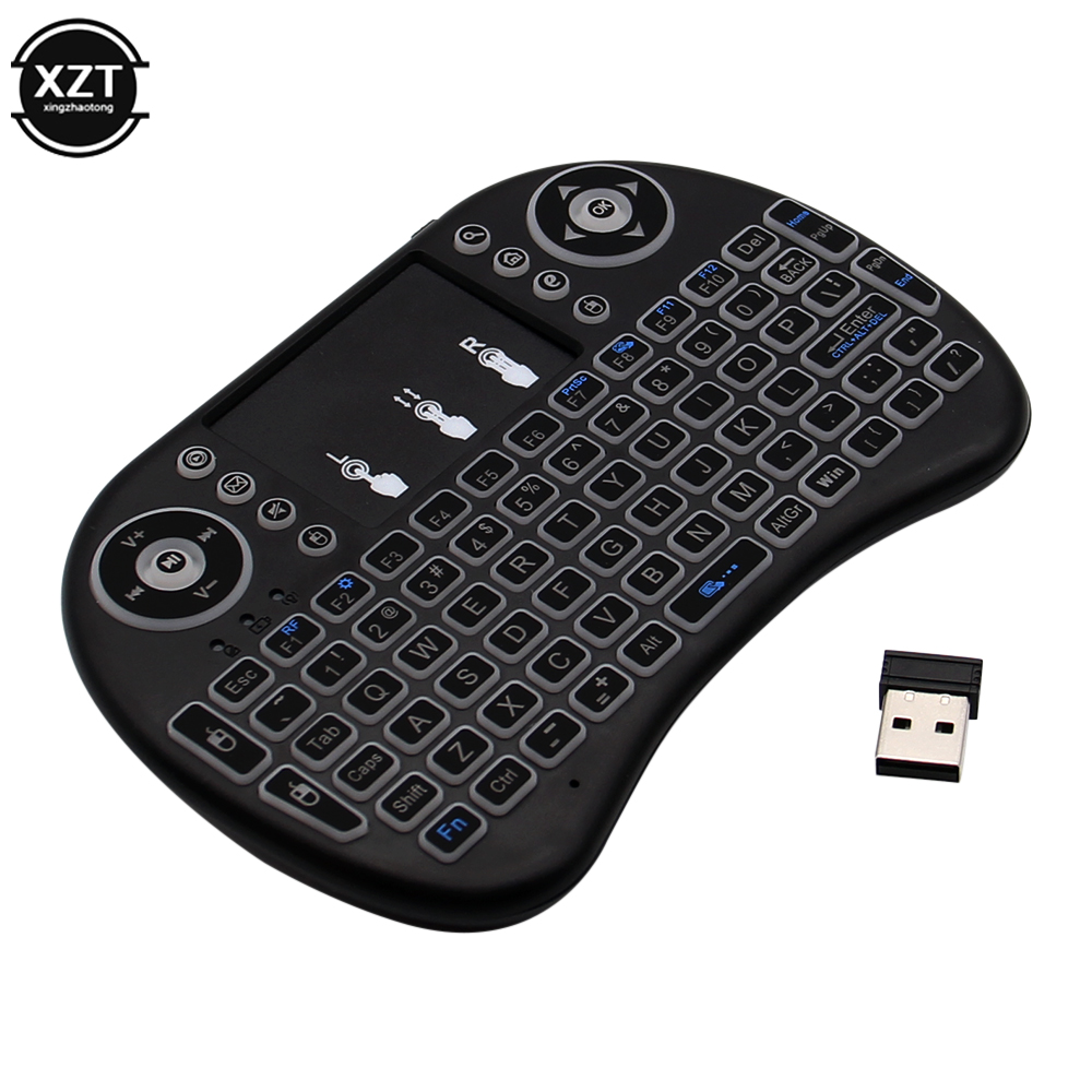 Podświetlany angielski rosyjsk – Mini Wireless Mouse recenzja i cena