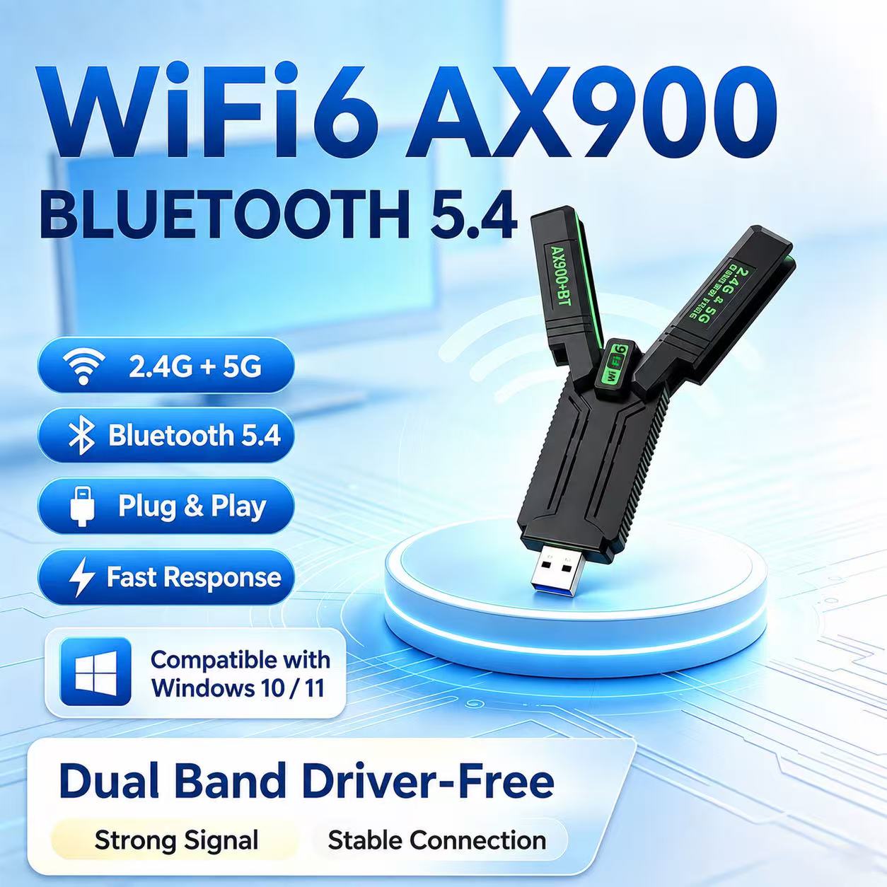 Dwuzakresowy gigabitowy adapte – Laptop External Accessories recenzja i cena