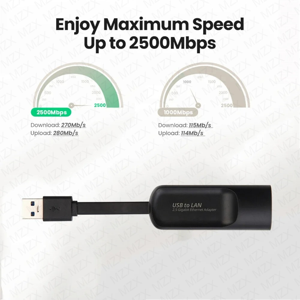 Karta sieciowa 2.5G 2500Mbps G – Laptop External Accessories recenzja i cena