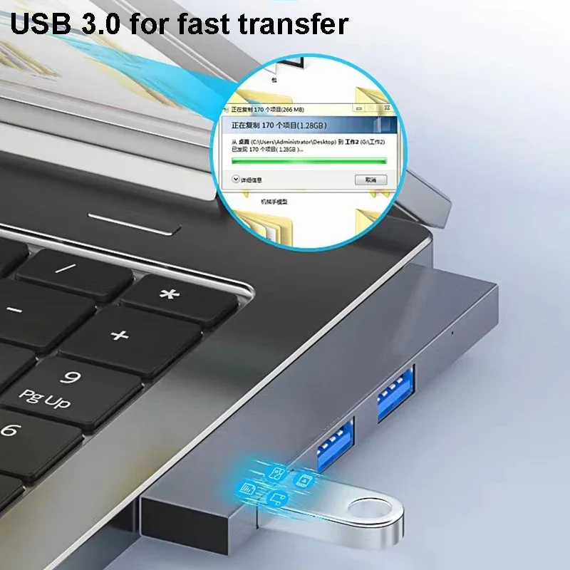 USB C HUB 3.0 Type C 3.1 4-por – Xiaomi Laptop Accessories recenzja i cena
